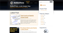 Desktop Screenshot of bolducpress.com